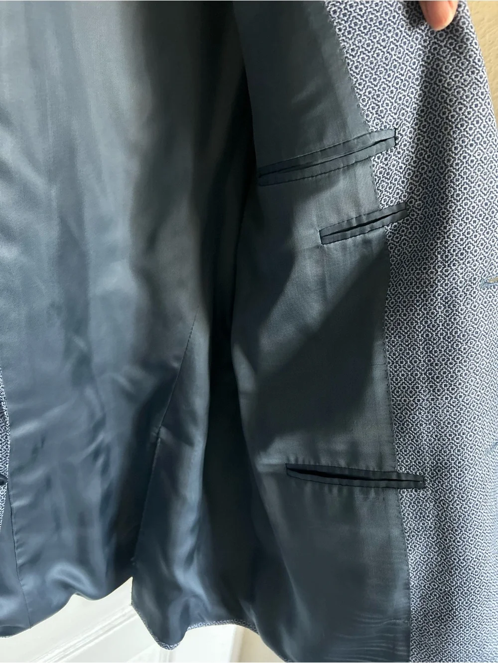Canali Textured Wool-Blend Sport Coat/ Blazer Made in Italy